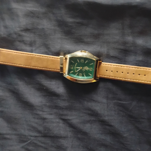 Polo Ralph Lauren Other - Men's Polo Tan Leather Strap Watch